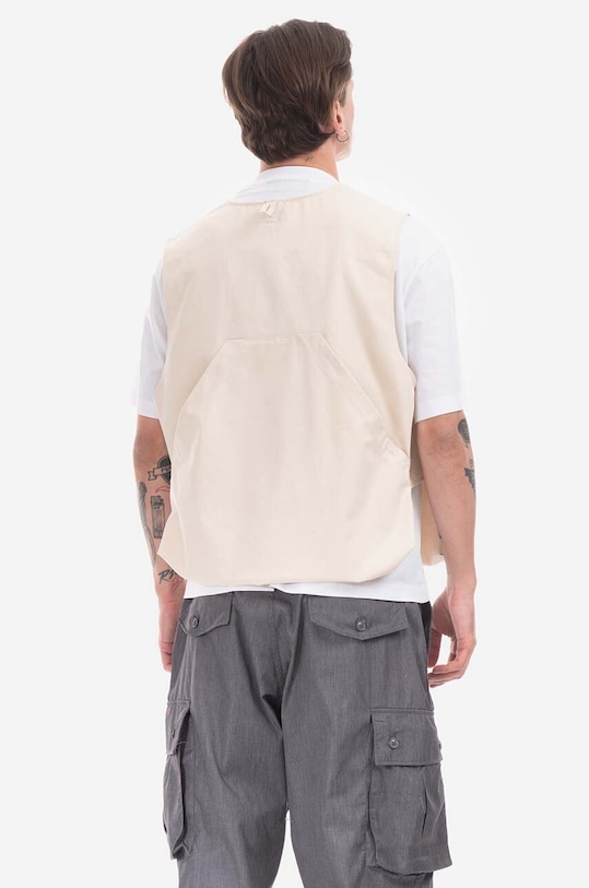 Clothing Engineered Garments vest 23S1C002.CT203 beige