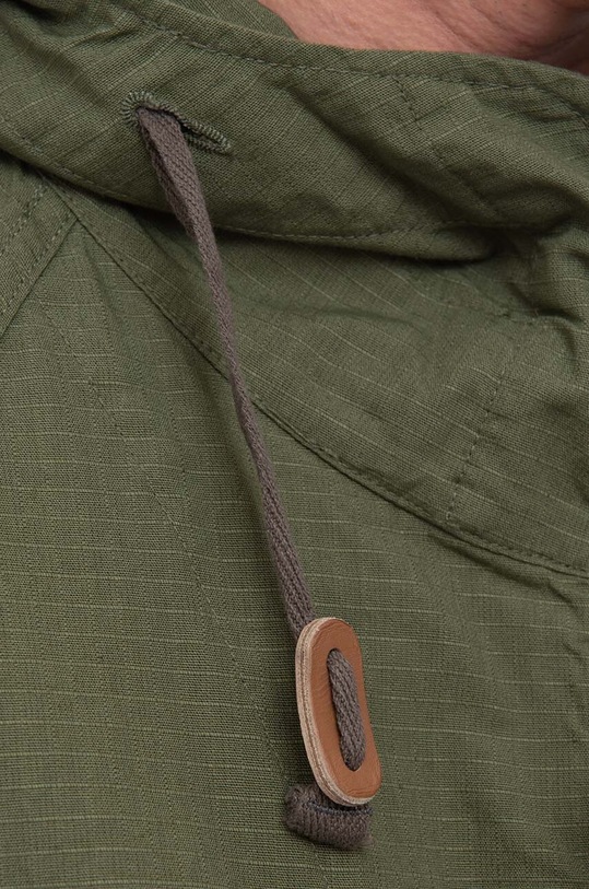 Bavlněná parka Engineered Garments Atlantic 23S1D010.CT010 zelená SS23