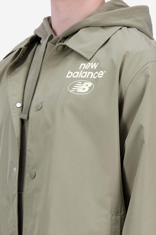 Oblečenie Bunda New Balance MJ31531CGN zelená