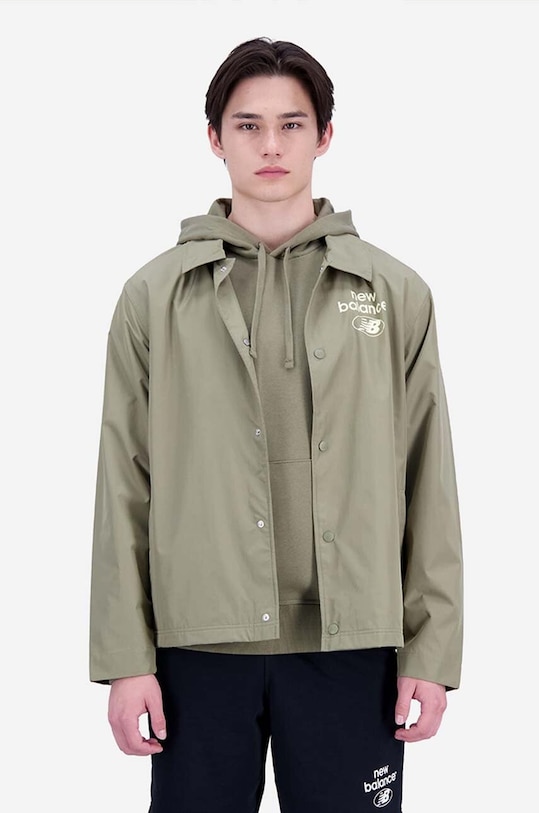 New Balance jacket green MJ31531CGN