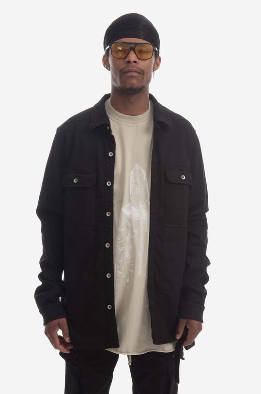 Bunda Rick Owens DRKSHDW DU01C6755.SDO.BLACK černá SS23