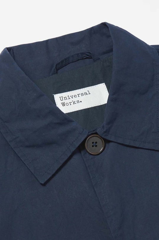 Bombažna jakna Universal Works 28124.NAVY mornarsko modra SS23