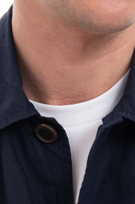 Bombažna jakna Universal Works 28124.NAVY