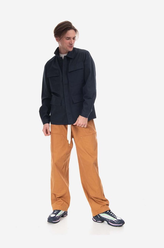 Bombažna jakna Universal Works 00166.NAVY