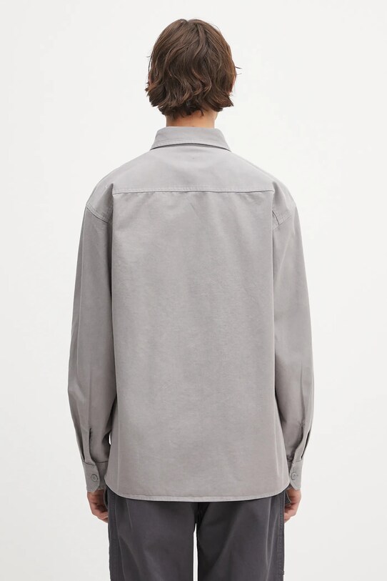 Oblečení Bavlněná košile Carhartt WIP Reno Shirt Jac I031447. šedá