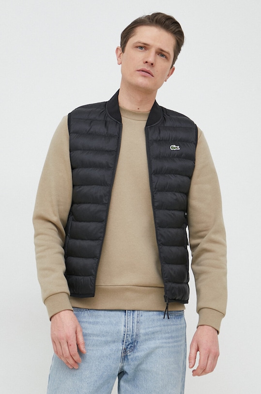 Lacoste bezrękawnik bez kaptura czarny BH0537