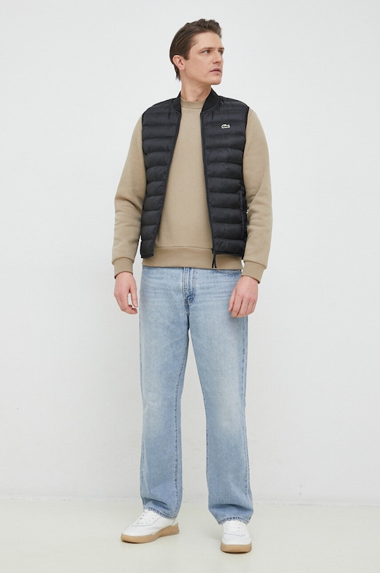 Lacoste bezrękawnik BH0537 czarny SS23