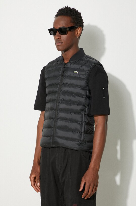 Lacoste vest black BH0537