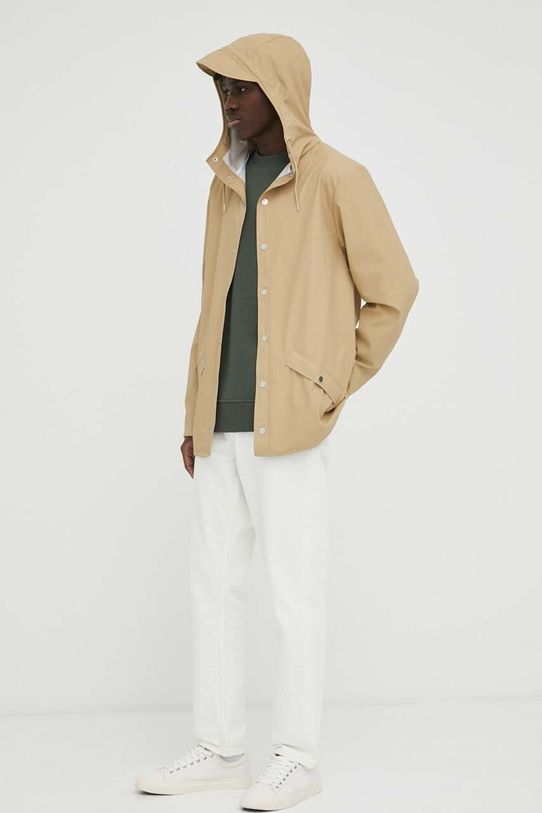 Rains rain jacket 12010 Jacket 12010.24 beige SS23