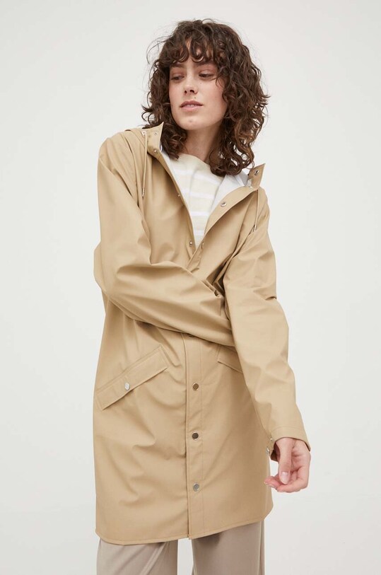 Противодождевая куртка Rains 12020 Long Jacket 12020.24