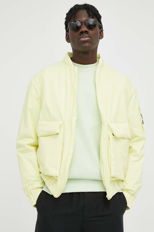 Nepromokavá bunda Rains 15530 Fuse Bomber Jacket 15530.39 žlutá SS23