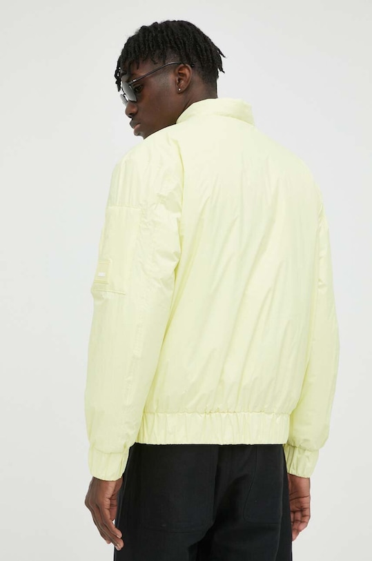 Nepromokavá bunda Rains 15530 Fuse Bomber Jacket žlutá 15530.39