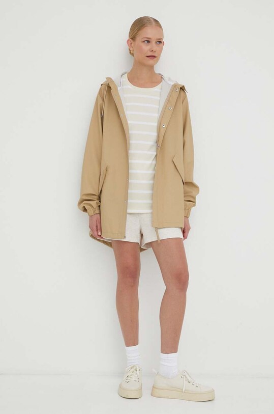 Одежда Дождевик Rains 18010 Fishtail Jacket 18010.24 бежевый