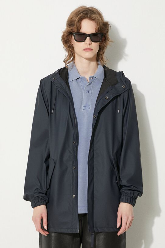 Rains jacket 18010 Fishtail Jacket with navy 18010.47