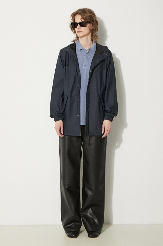 Яке Rains 18010 Fishtail Jacket 18010.47 тъмносин AW24