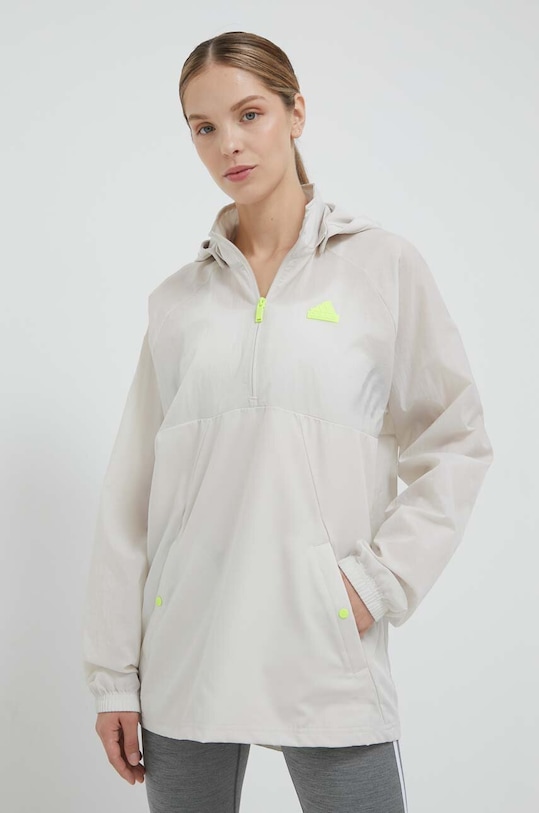 Bunda adidas IP3728 béžová SS23