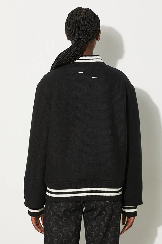 Clothing Filling Pieces wool bomber jacket Varsity Jacket 81422201863 black
