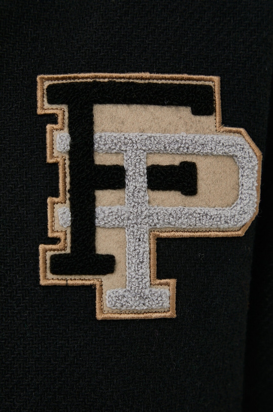 Шерстяная куртка-бомбер Filling Pieces 81422201863 чёрный