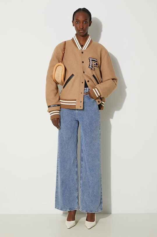 Filling Pieces kurtka bomber wełniana Varsity Jacket 81422209985