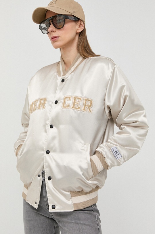 The Mercer Brand kurtka bomber The Mercer Varsity Party MEAP213099 złoty
