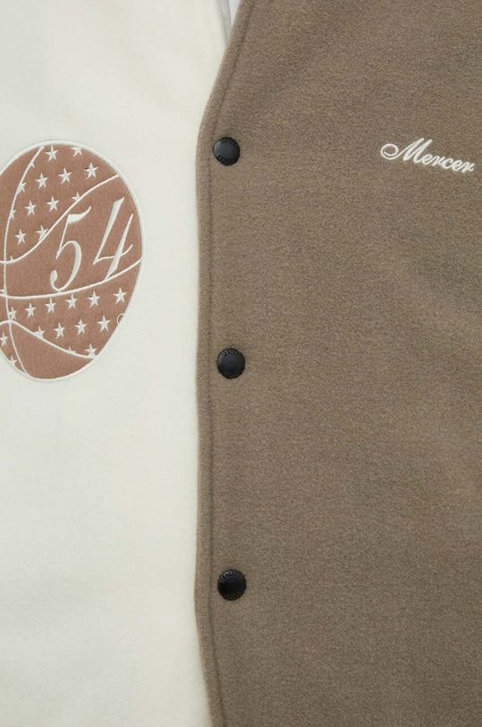 Vlněná bomber bunda The Mercer Brand MEAP231007