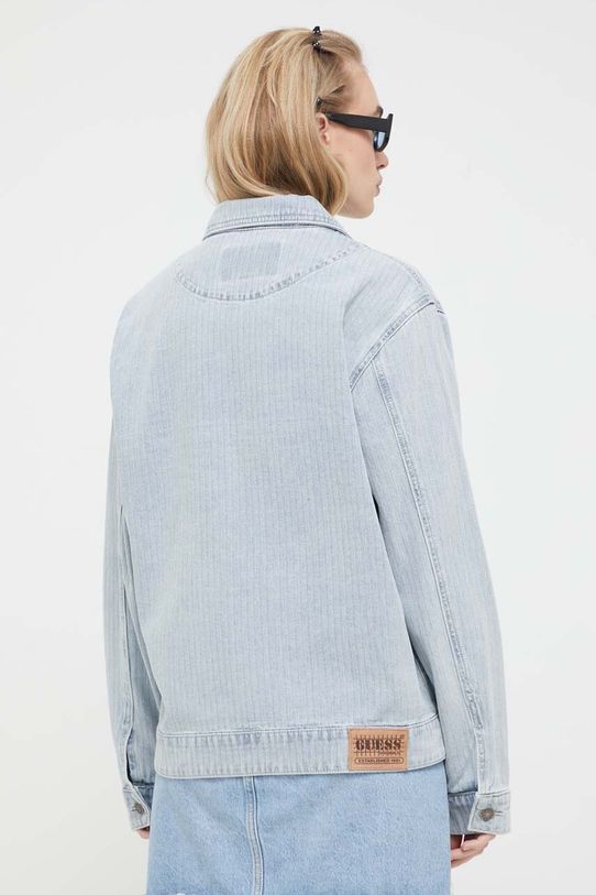 Guess Originals kurtka jeansowa M3GG75D4ZW0 niebieski