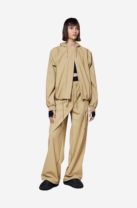 Rains giacca impermeabile beige 18040