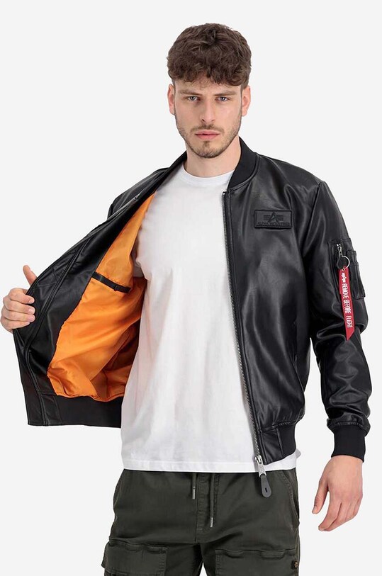 Abbigliamento Alpha Industries giacca bomber 106108.03 nero