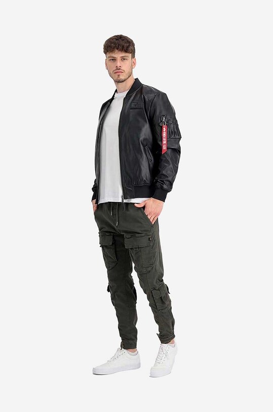 Alpha Industries giacca bomber nero 106108.03