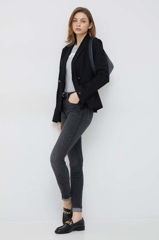 Tommy Hilfiger marynarka WW0WW36930.PPYX czarny SS23