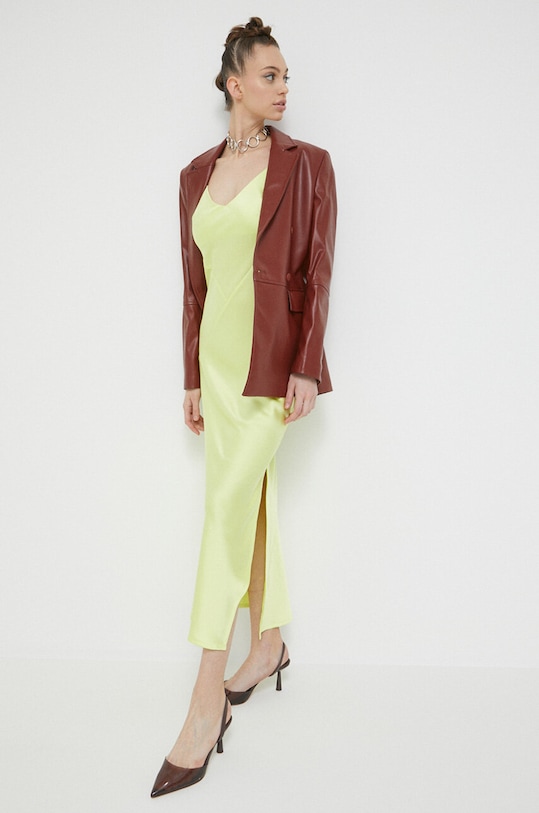 HUGO marynarka 50482538 brązowy SS23