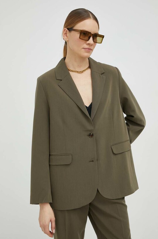 Samsoe Samsoe sacou F22400119 verde AW23