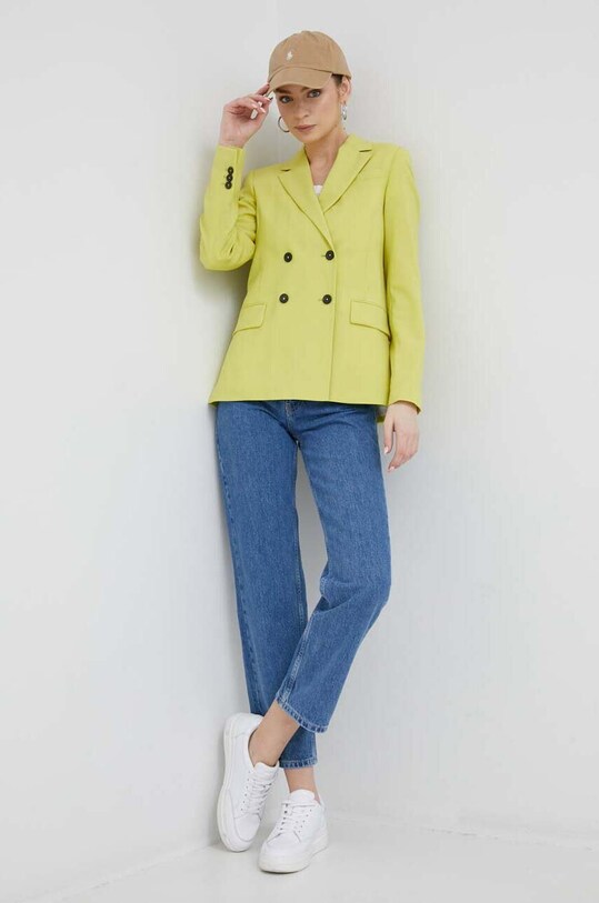 PS Paul Smith geaca de lana W2R.246J.K30408 verde SS23