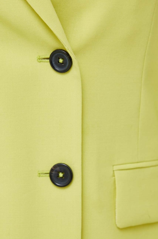 Шерстяной пиджак PS Paul Smith W2R.246J.K30408 зелёный