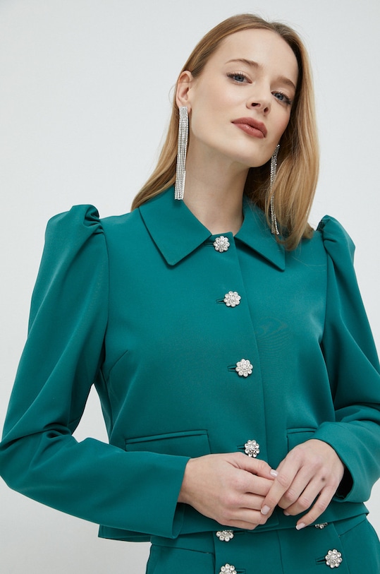 Сако Custommade Gelika с подплата зелен 999425846