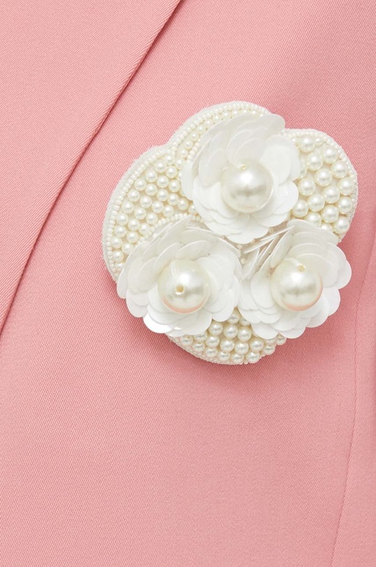 Custommade marynarka z domieszką wełny Fabiana 999482805 różowy