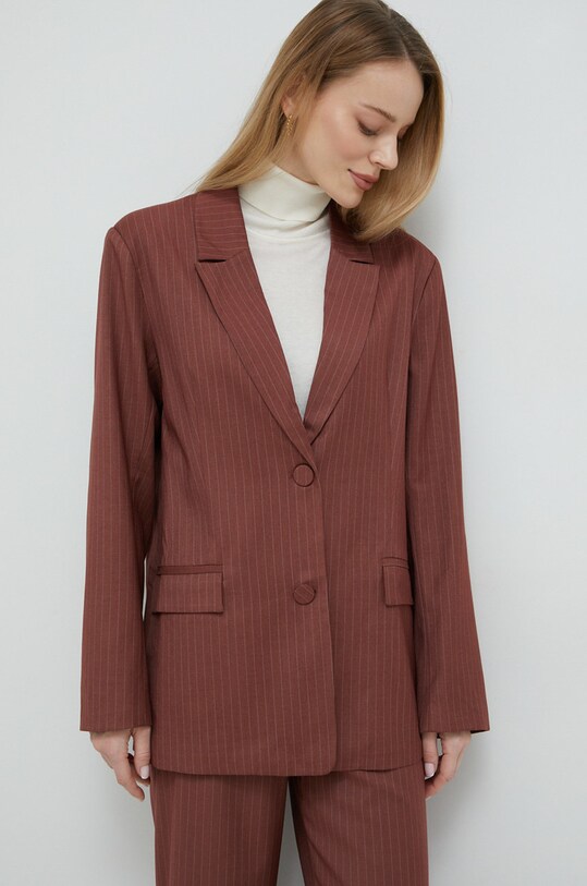 Suknjič Bardot Oversize rjava 58024JB1.CHESTNUT.S