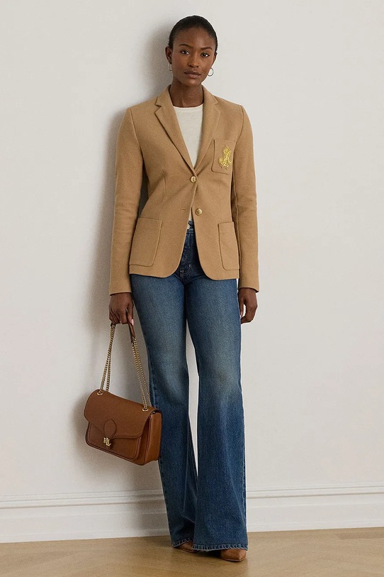 Σακάκι Lauren Ralph Lauren 200797305 μπεζ