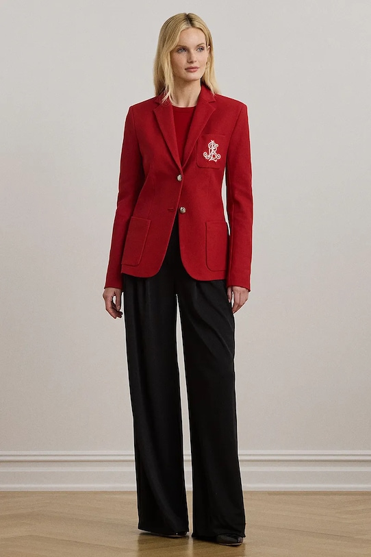 Ρούχα Σακάκι Lauren Ralph Lauren 200797305 κόκκινο