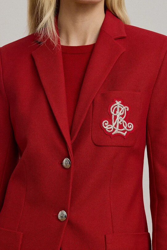 Σακάκι Lauren Ralph Lauren κόκκινο 200797305