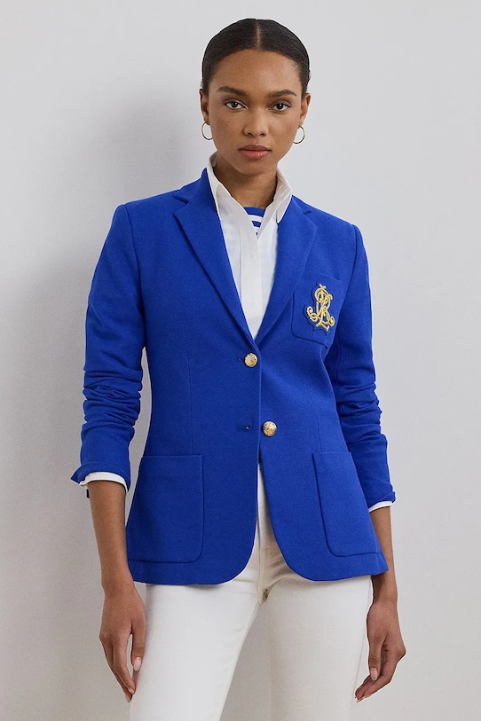 Піджак Lauren Ralph Lauren з підкладкою блакитний 200797305