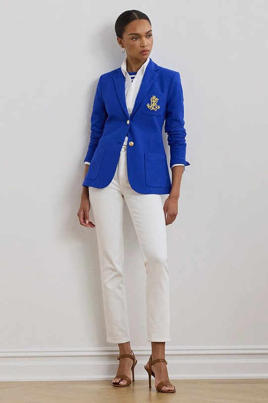 Одяг Піджак Lauren Ralph Lauren 200797305 блакитний