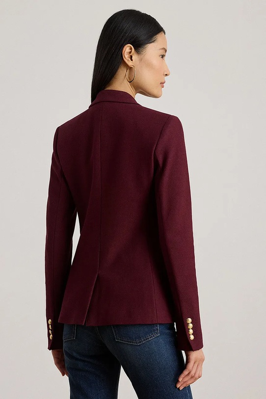 Lauren Ralph Lauren marynarka 200797305 bordowy NC25