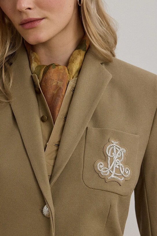 Lauren Ralph Lauren marynarka brązowy 200797305