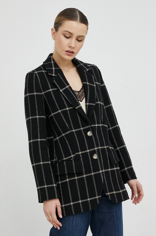 Ivy Oak geaca de lana negru IO1123S95001