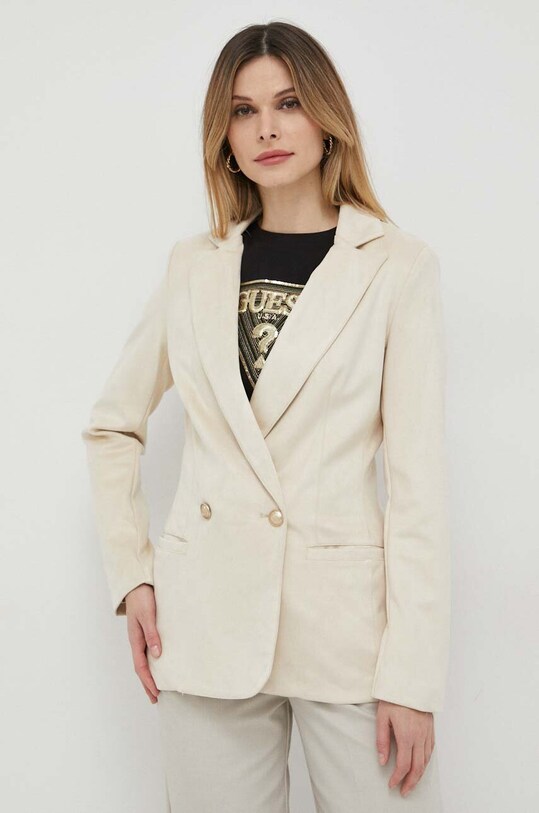 Guess marynarka dzianina beżowy W3GN53.WE0L0