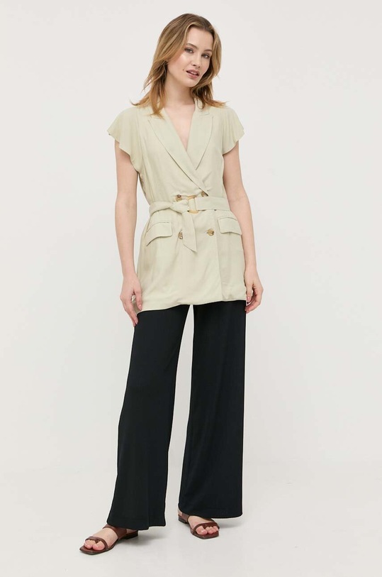 Twinset gilet 231LL24AA verde SS23