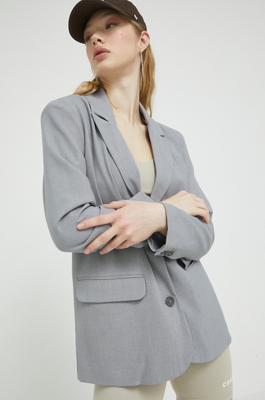 Abercrombie & Fitch marynarka tkanina szary KI144.3092.112