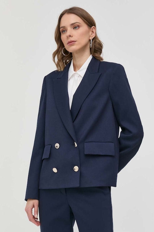 Marella marynarka dzianina granatowy 2330410931200