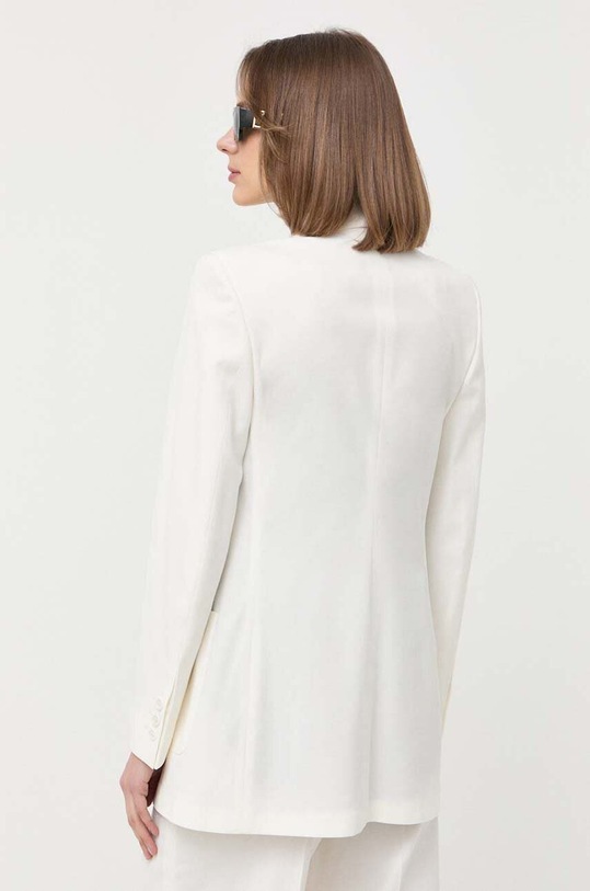 Odzież Red Valentino marynarka z domieszką wełny 2R3CEA65WBP beżowy